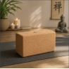 Brique de yoga en liège naturel